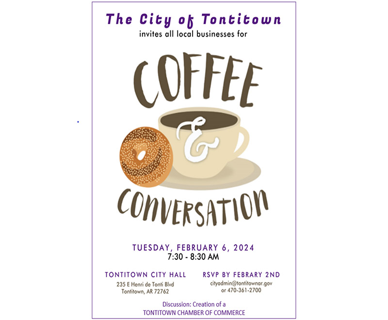 You Are Invited! City of Tontitown, Arkansas