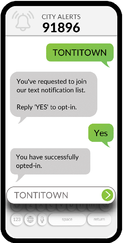 TextMyGov screenshot