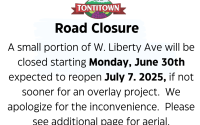Road Closure starting 06/30/2025