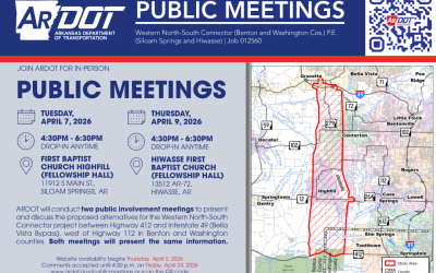 Public Meeting for a proposed new western corridor.