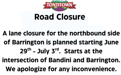 Road Closure